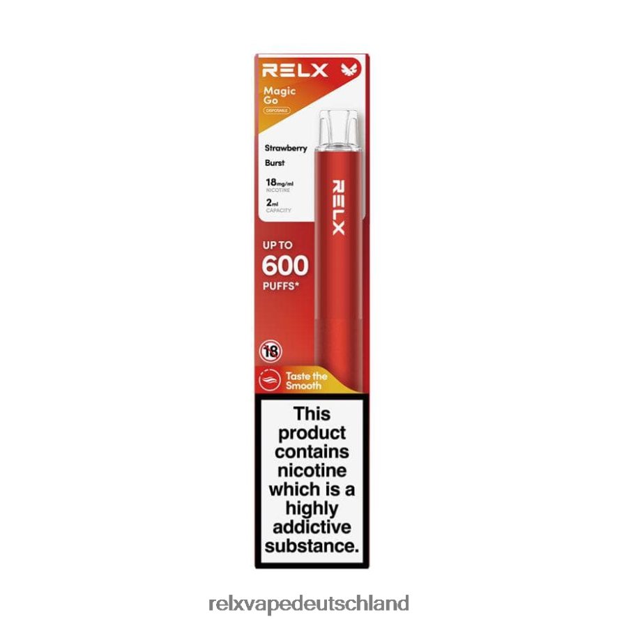Erdbeerplatz RELX MagicGo ga600 - RELX pods sorten IUT8R37