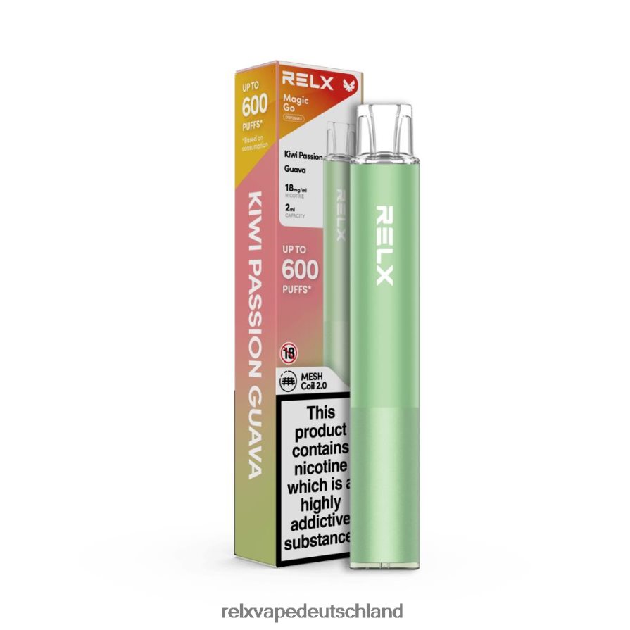 Kiwi-Leidenschafts-Guave RELX MagicGo ga600 - RELX pods Berlin IUT8R48