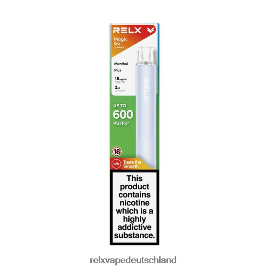 Menthol plus RELX MagicGo ga600 - RELX pods günstig kaufen IUT8R41