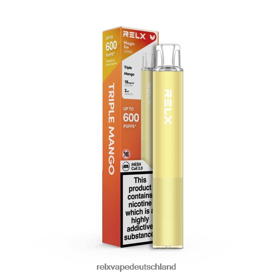 dreifache Mango RELX MagicGo ga600 - RELX pods sorten IUT8R47