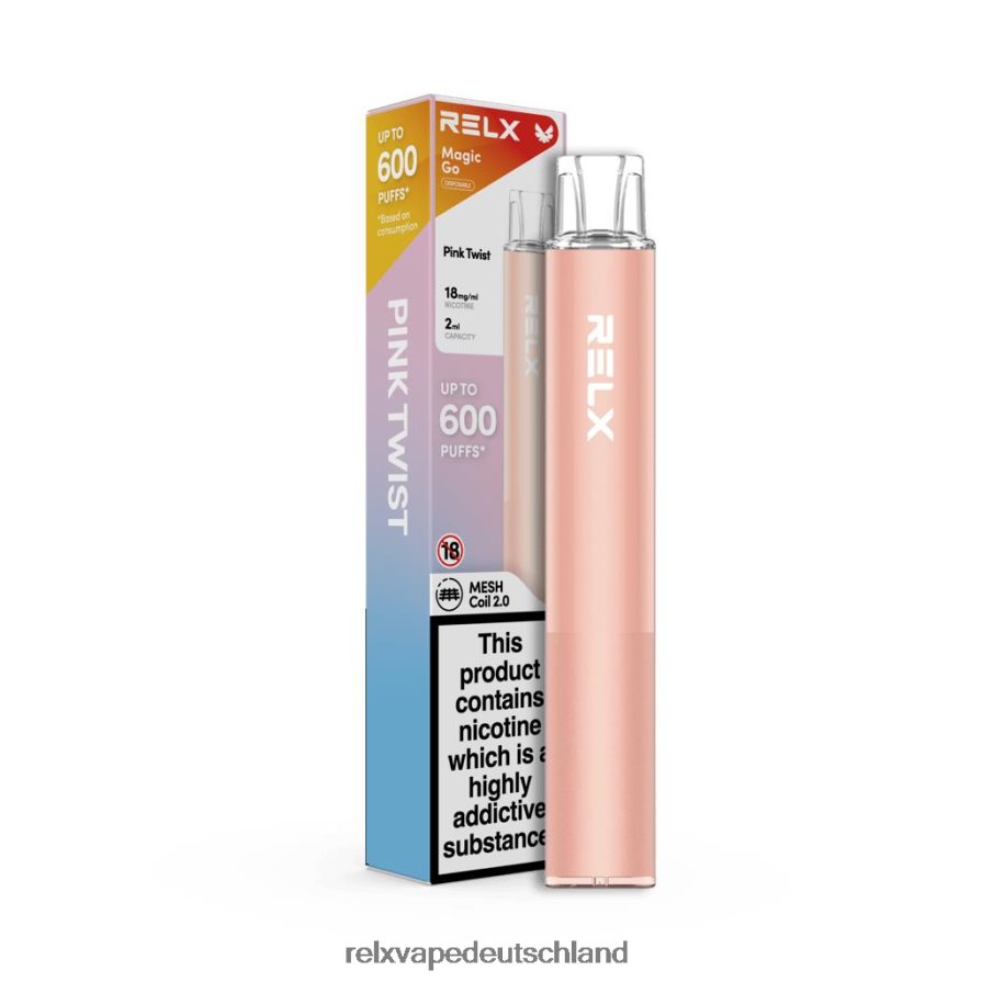 rosa Twist RELX MagicGo ga600 - RELX bestellen IUT8R49