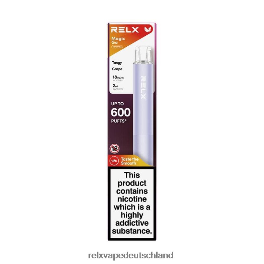 würzige Traube RELX MagicGo ga600 - RELX vape preis IUT8R42