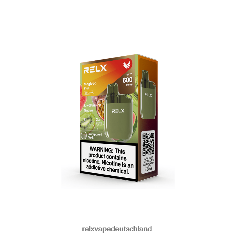 Kiwi-Leidenschafts-Guave RELX MagicGo plus sa600 - RELX vape Deutschland IUT8R54