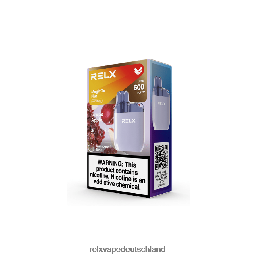 Traubenapfel RELX MagicGo plus sa600 - RELX pods sorten IUT8R57