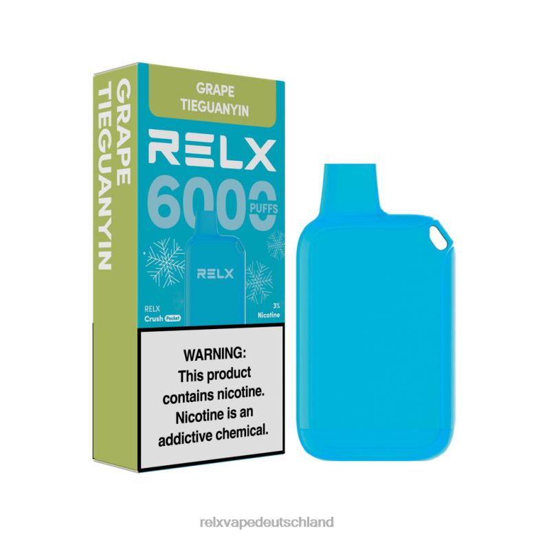 RELX Berlin | Traube Tieguanyin RELX Crush Pocket 6000 eisig 6048T18