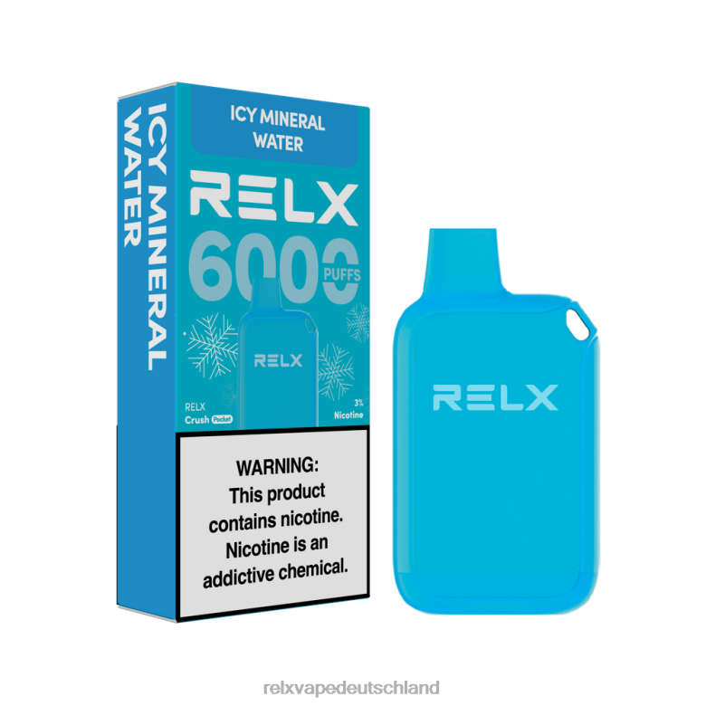 RELX Berlin | eiskaltes Mineralwasser RELX Crush Pocket 6000 eisig 6048T23