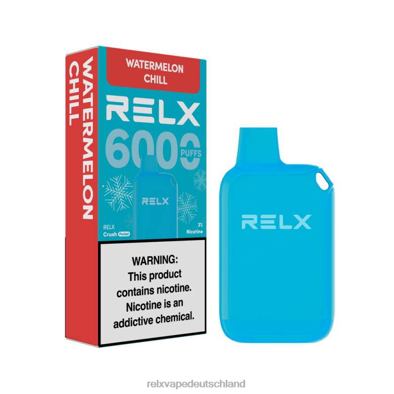 RELX Bestellen | Wassermelonenkühlung RELX Crush Pocket 6000 eisig 6048T24
