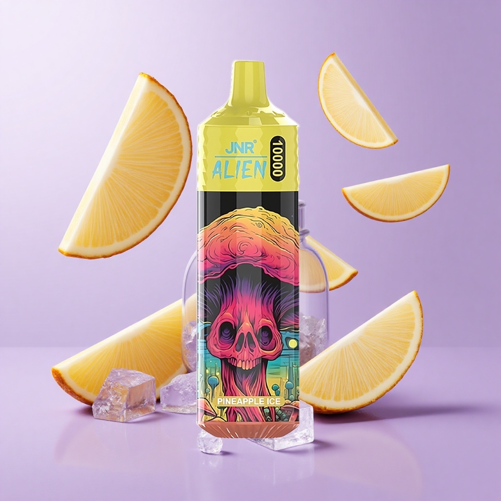 JNR Alien 10000 Puffs Ananas Eis Deutschland großhandel 850mAh Akkukapazität