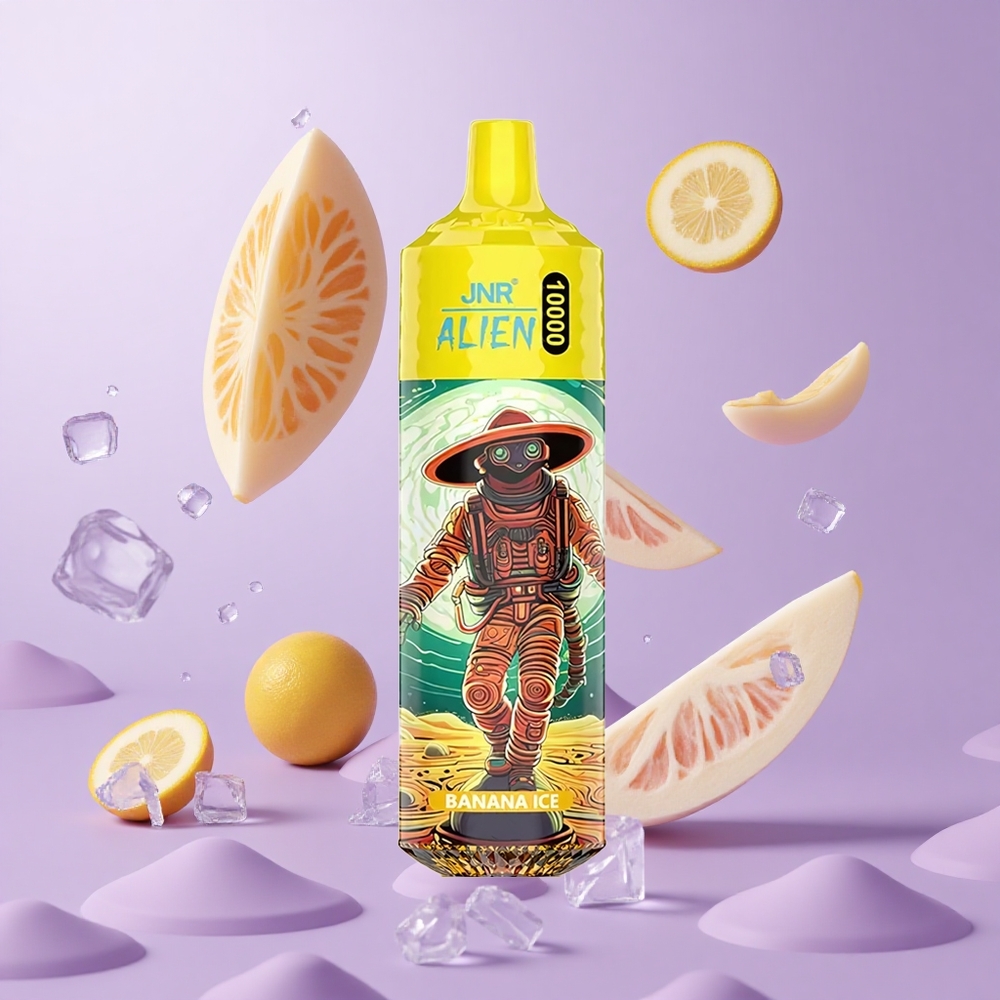 JNR Alien 10000 Puffs Bananeneis Deutschland großhandel 850mAh Akkukapazität