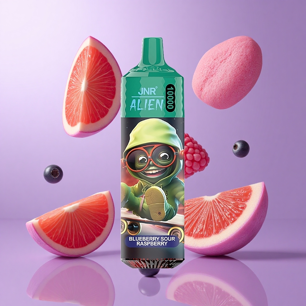 JNR Alien 10000 Puffs Blaubeere Saure Himbeere Deutschland großhandel 20ml E-Liquid