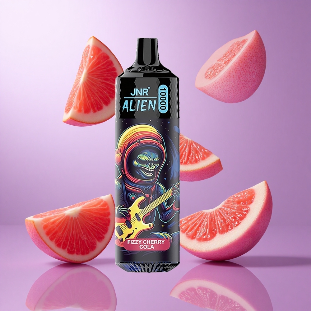 JNR Alien 10000 Puffs Brausende Kirsch-Cola Deutschland großhandel 850mAh Akkukapazität