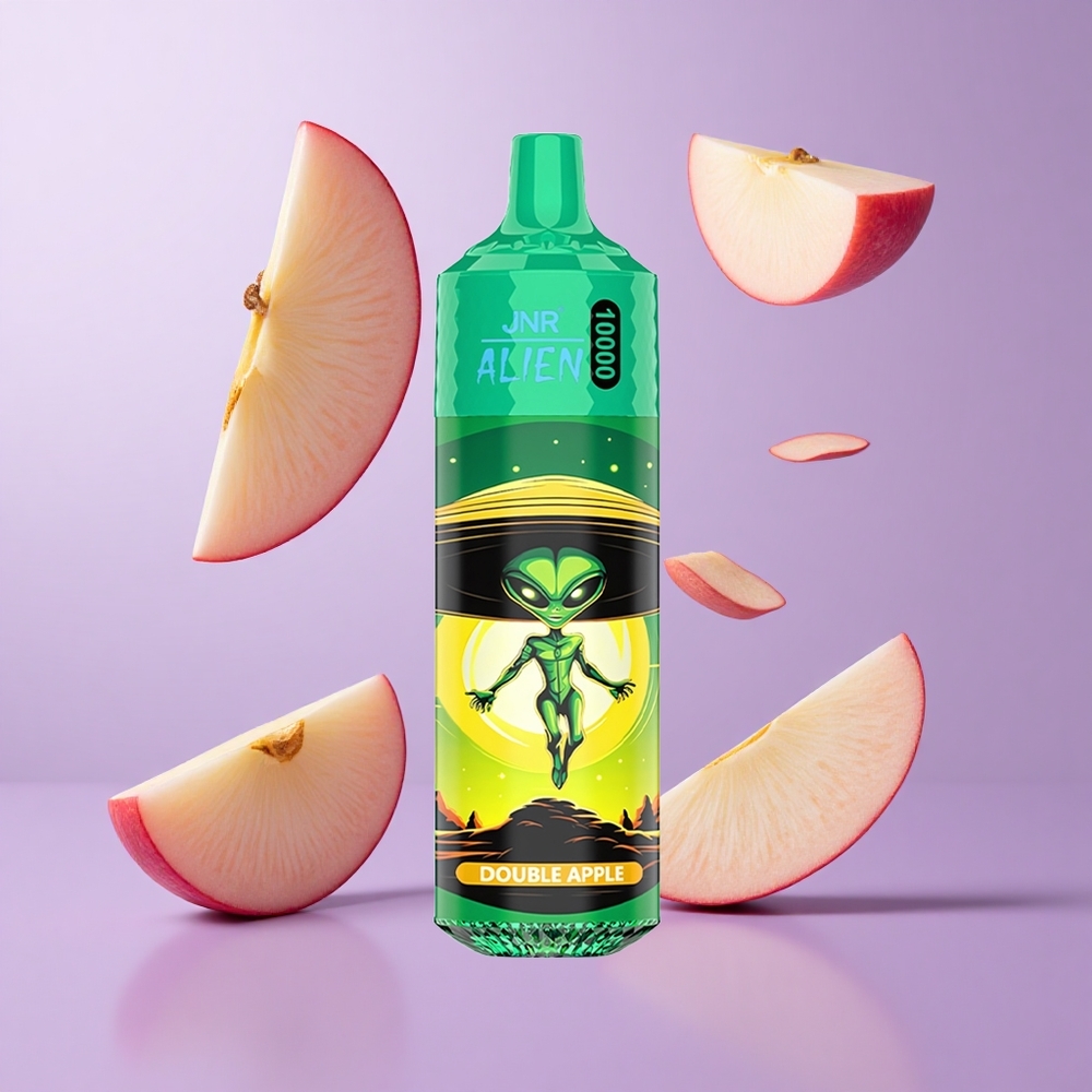 JNR Alien 10000 Puffs Doppelapfel Deutschland großhandel 20ml E-Liquid