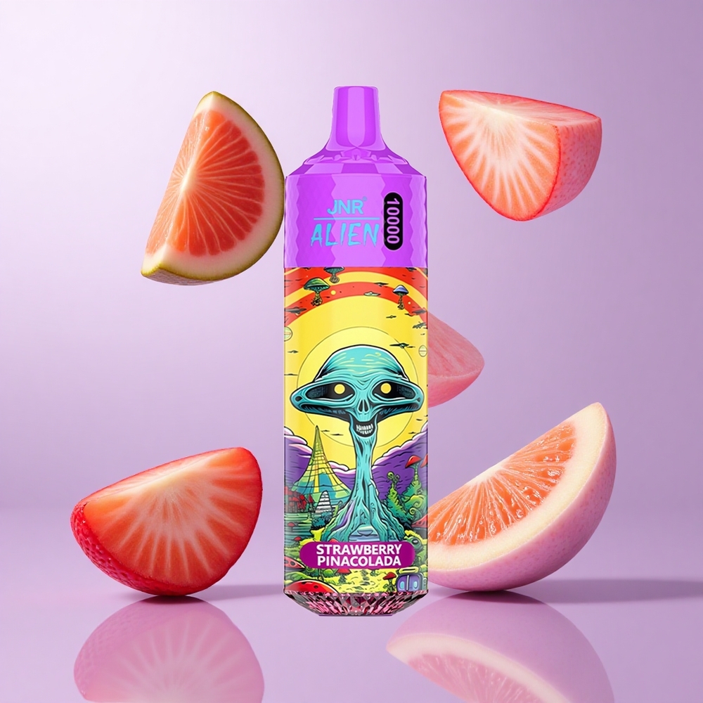 JNR Alien 10000 Puffs Erdbeer Pina Colada Deutschland großhandel 850mAh Akkukapazität