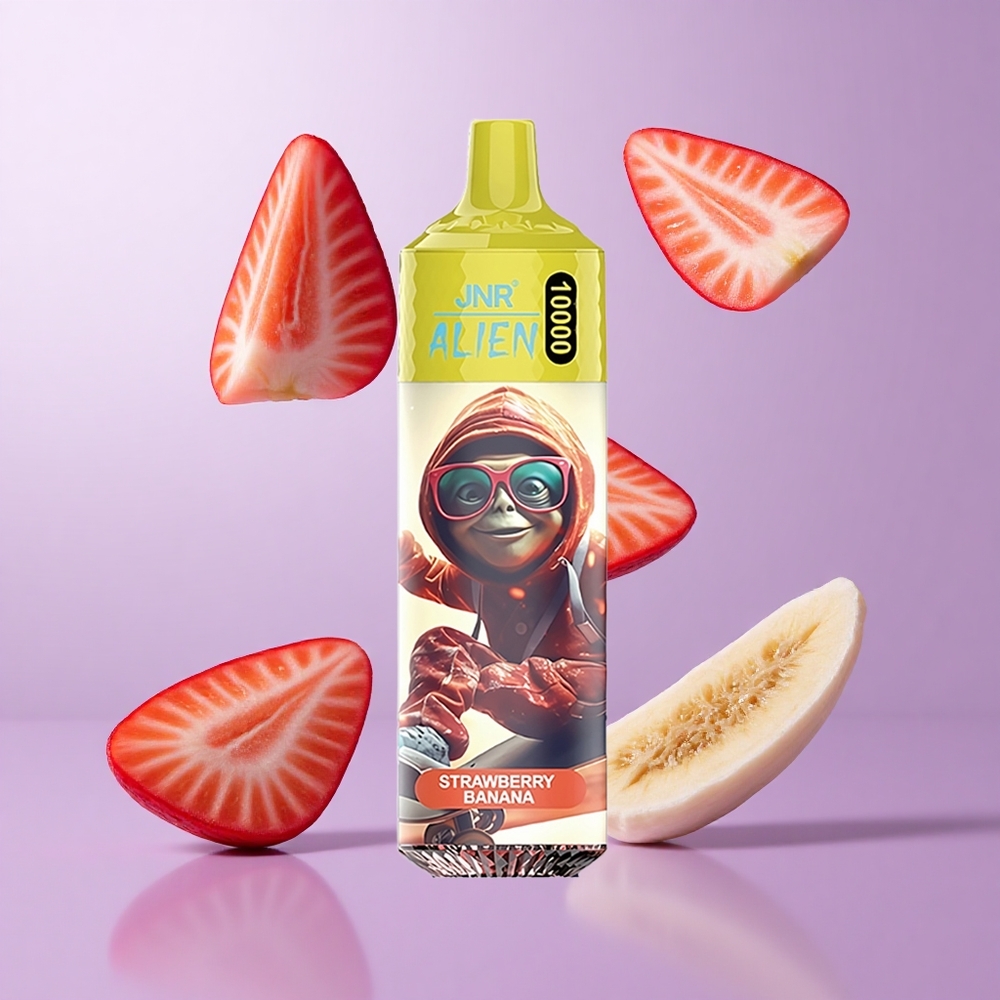 JNR Alien 10000 Puffs Erdbeere Banane Deutschland großhandel 20ml E-Liquid