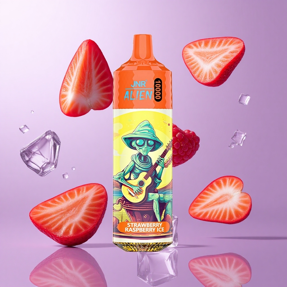 JNR Alien 10000 Puffs Erdbeere Himbeere Eis Deutschland großhandel 20ml E-Liquid