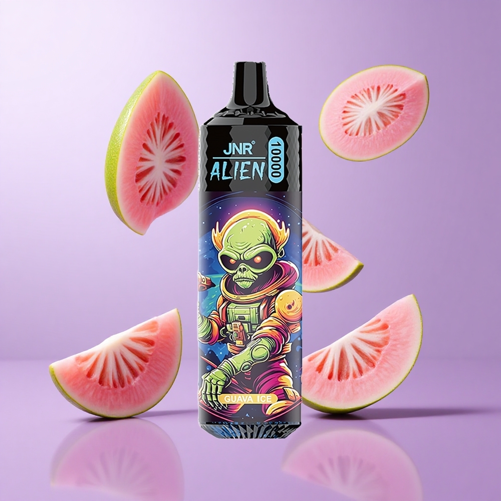 JNR Alien 10000 Puffs Guava-Eis Deutschland großhandel 850mAh Akkukapazität