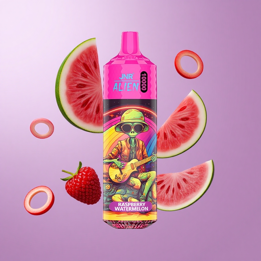 JNR Alien 10000 Puffs Himbeere Wassermelone Deutschland großhandel 850mAh Akkukapazität