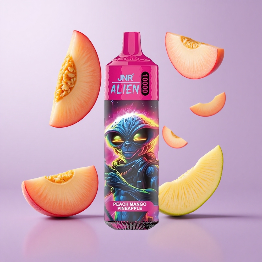 JNR Alien 10000 Puffs Pfirsich Mango Ananas Deutschland großhandel 850mAh Akkukapazität
