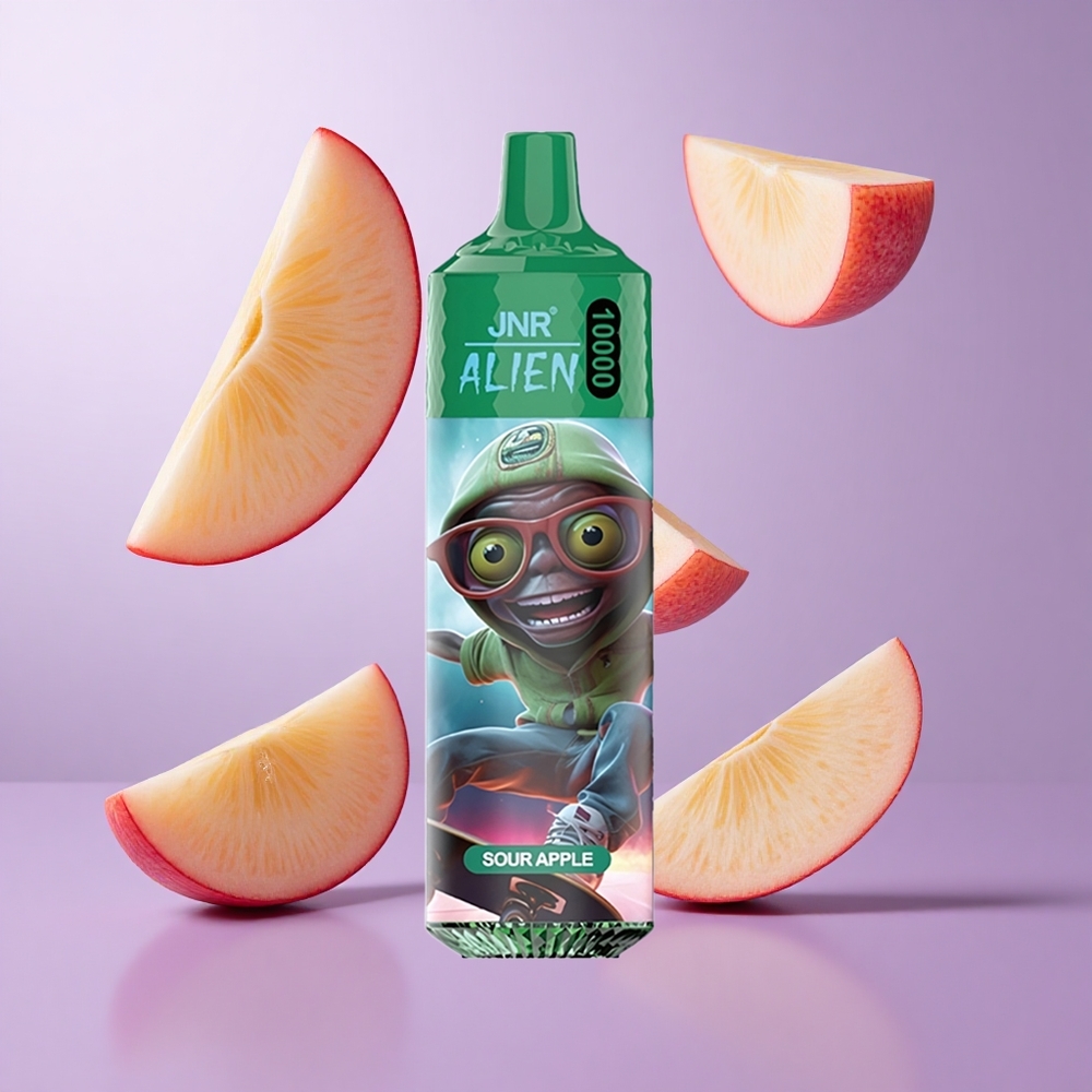 JNR Alien 10000 Puffs Sauerapfel Deutschland großhandel 20ml E-Liquid