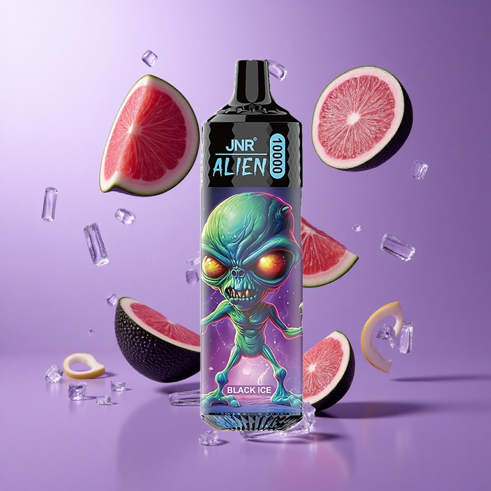JNR Alien 10000 Puffs Schwarz Eis Deutschland großhandel 20ml E-Liquid