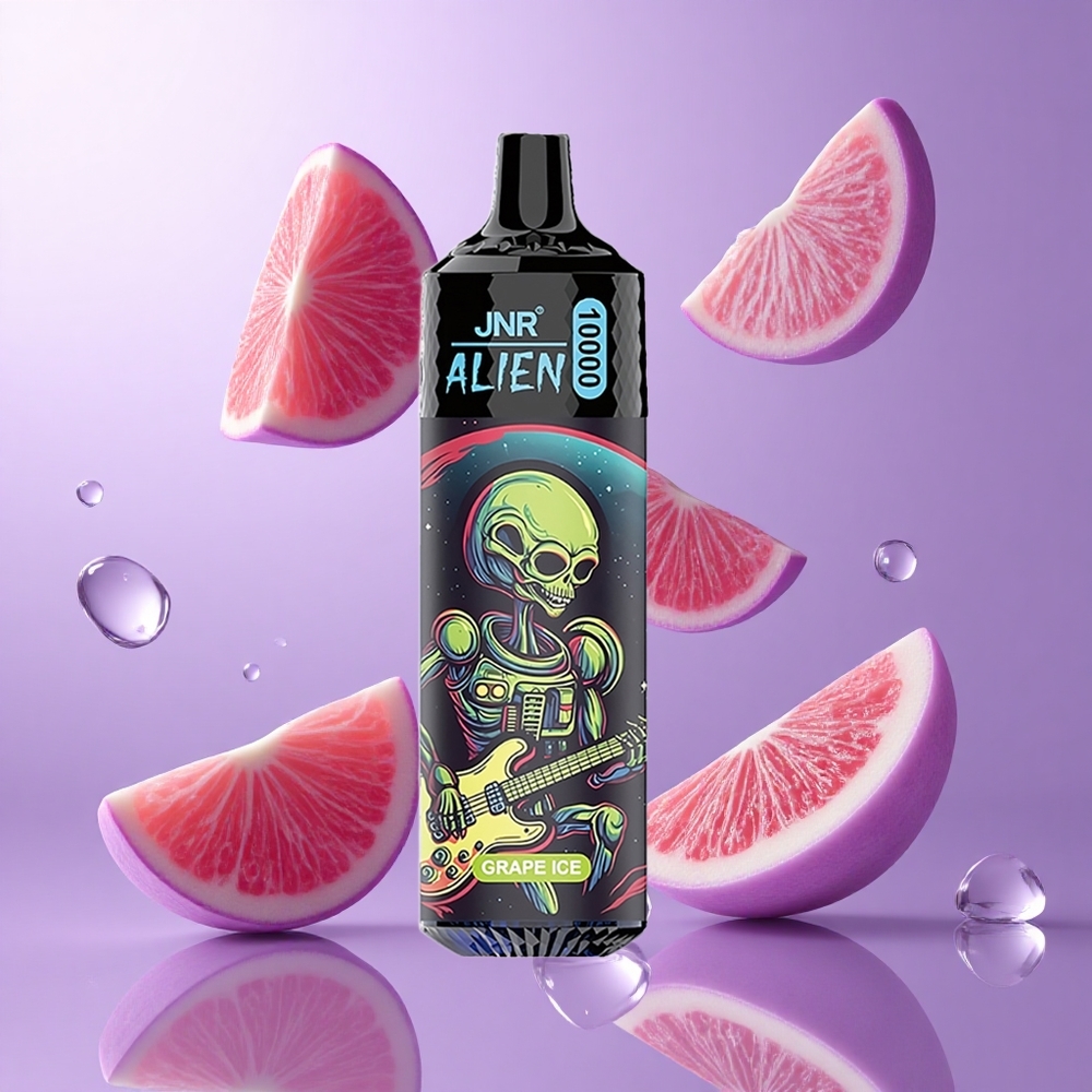 JNR Alien 10000 Puffs Traube Eis Deutschland großhandel 20ml E-Liquid