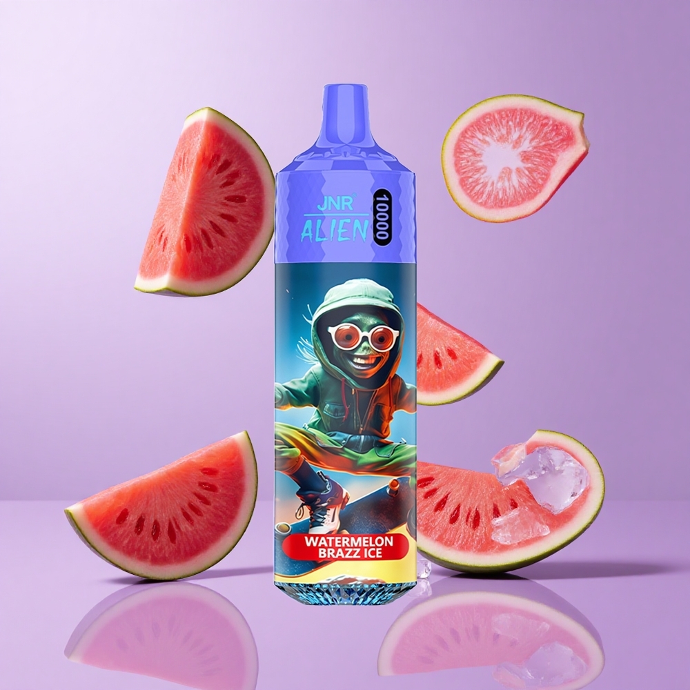 JNR Alien 10000 Puffs Wassermelone Brazz Eis Deutschland großhandel 850mAh Akkukapazität