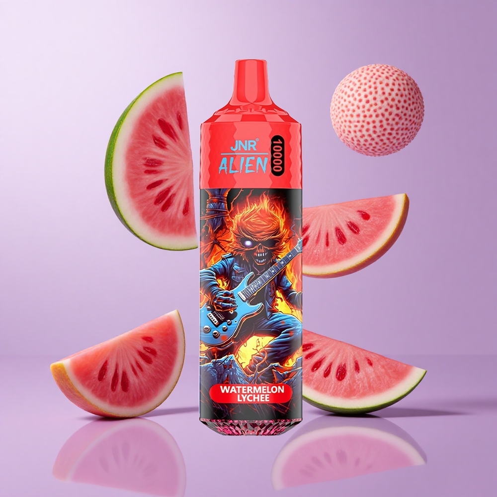 JNR Alien 10000 Puffs Wassermelone Litschi Deutschland großhandel 850mAh Akkukapazität