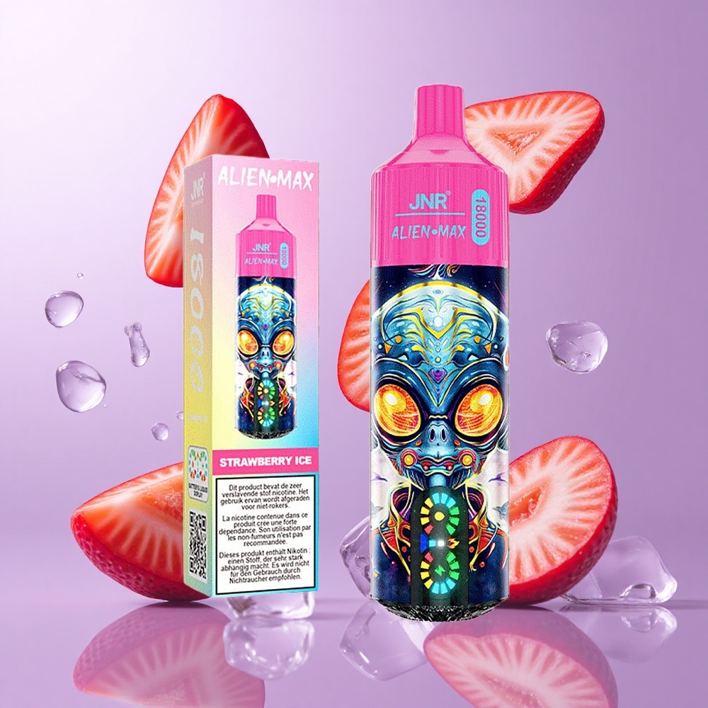 JNR Alien Max 18000 Puffs Erdbeer-Eis Deutschland großhandel 28ml E-Liquid