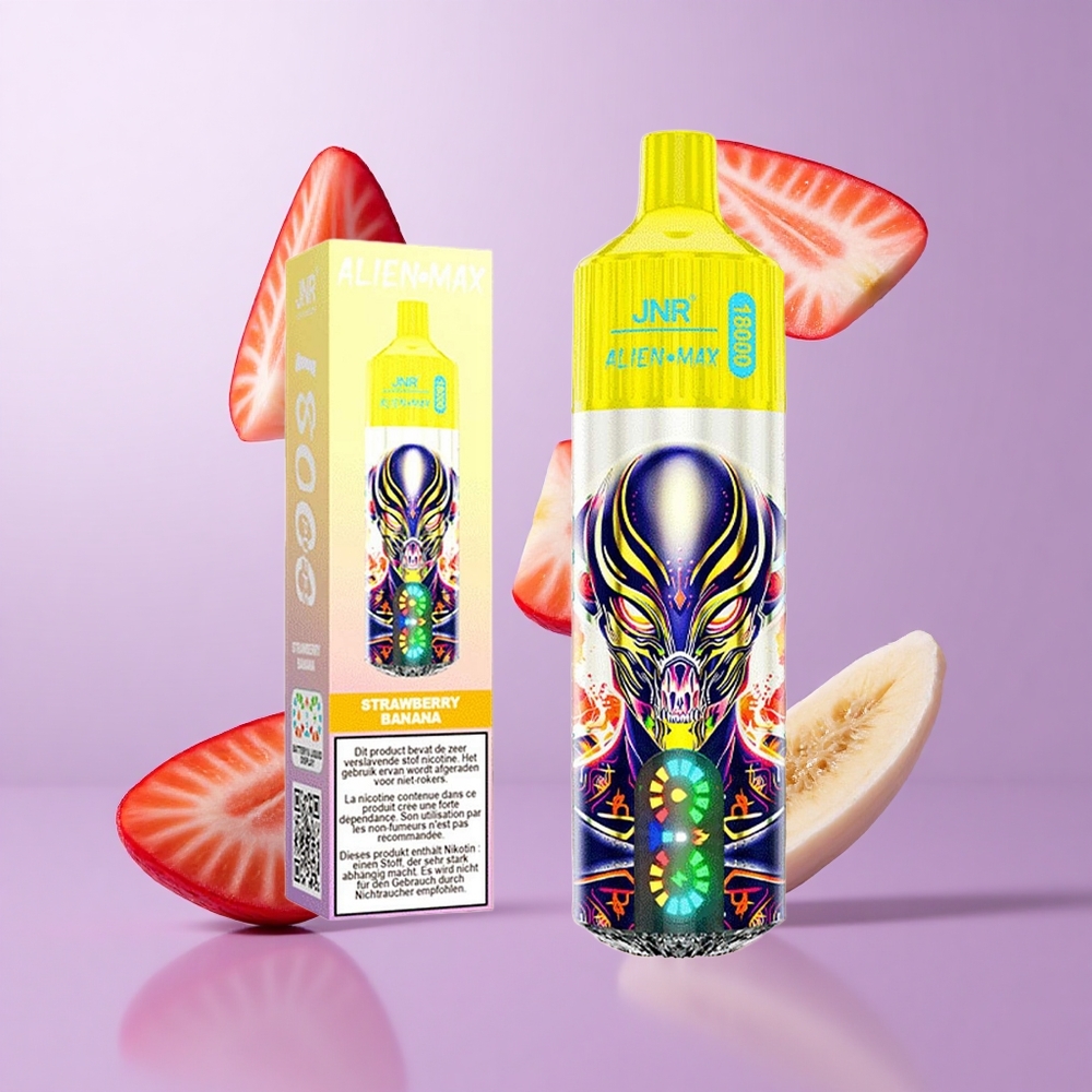 JNR Alien Max 18000 Puffs Erdbeere Banane Deutschland großhandel 28ml E-Liquid
