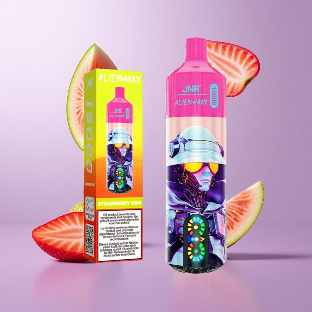 JNR Alien Max 18000 Puffs Erdbeere Kiwi Deutschland großhandel 28ml E-Liquid