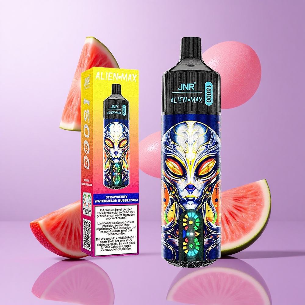 JNR Alien Max 18000 Puffs Erdbeere Wassermelone Bubblegum Deutschland großhandel 28ml E-Liquid