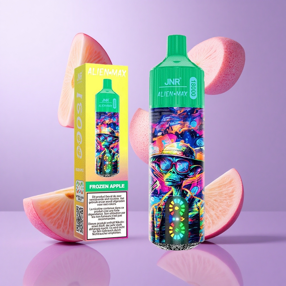 JNR Alien Max 18000 Puffs Gefrorener Apfel Deutschland großhandel 28ml E-Liquid