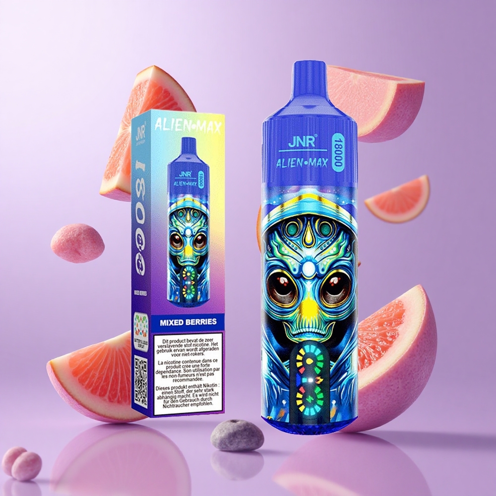 JNR Alien Max 18000 Puffs Gemischte Beeren Deutschland großhandel 28ml E-Liquid