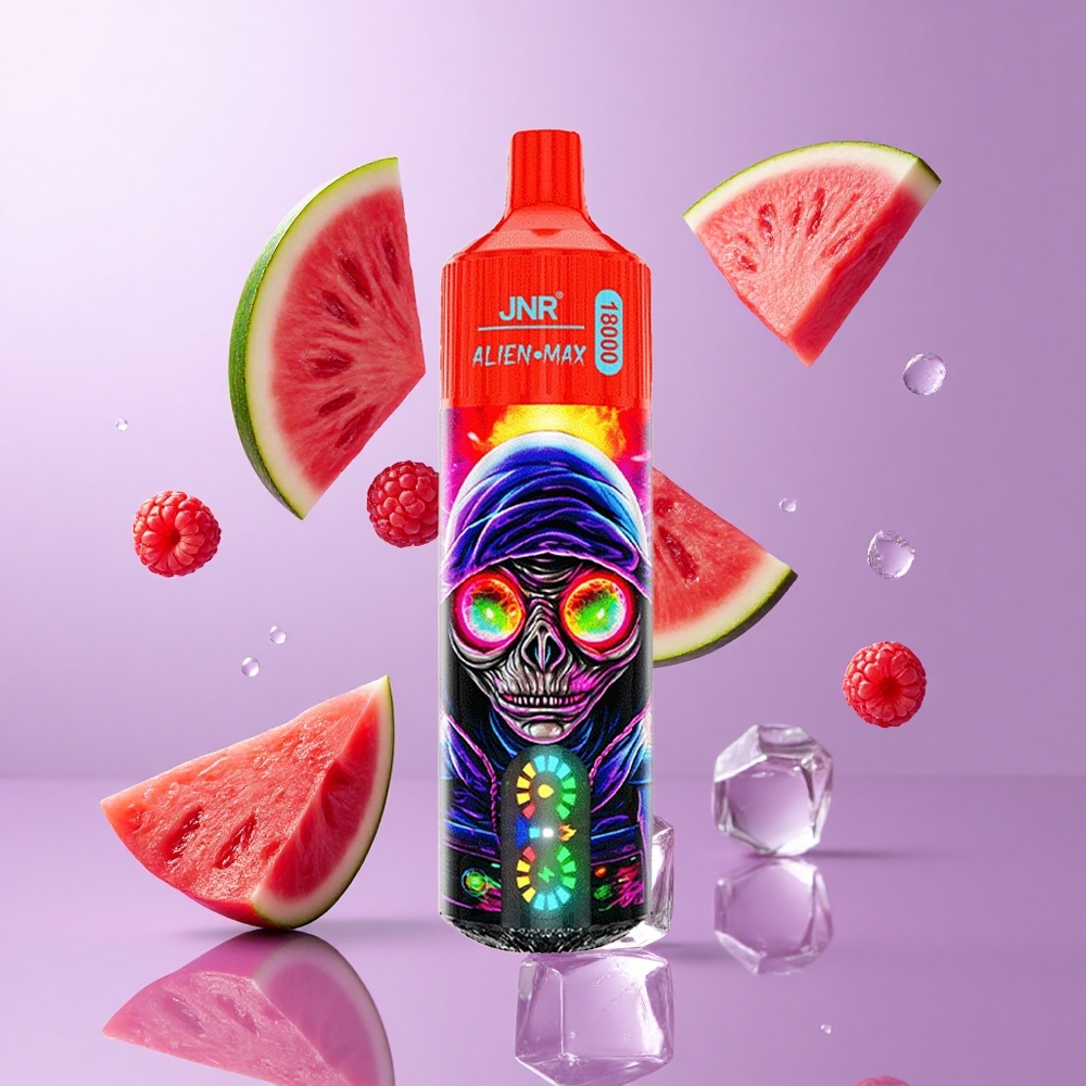 JNR Alien Max 18000 Puffs Himbeere Wassermelone Eis Deutschland großhandel 28ml E-Liquid
