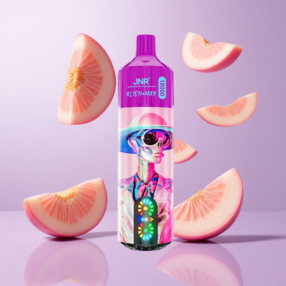 JNR Alien Max 18000 Puffs Weißpfirsich-Himbeere Deutschland großhandel 28ml E-Liquid