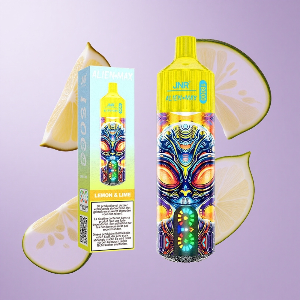JNR Alien Max 18000 Puffs Zitrone & Limette Deutschland großhandel 28ml E-Liquid