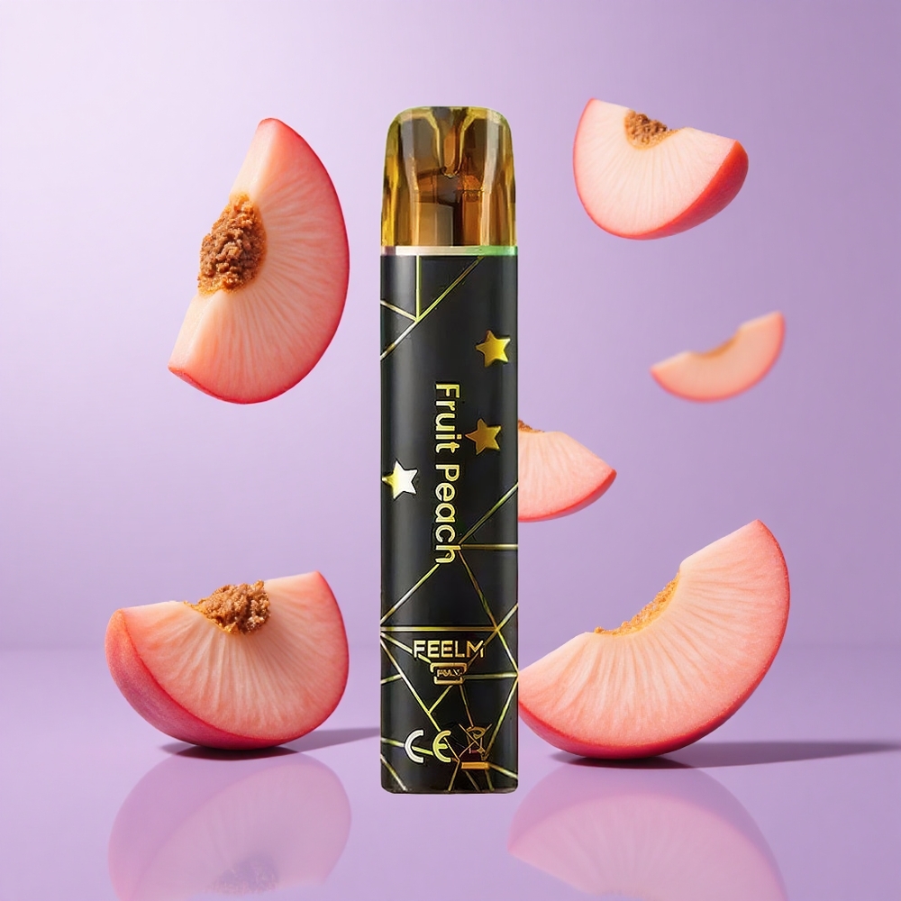JNR Black&Golden 800 Puffs Einweg-Vape Frucht Pfirsich Deutschland großhandel 550mAh Akkukapazität