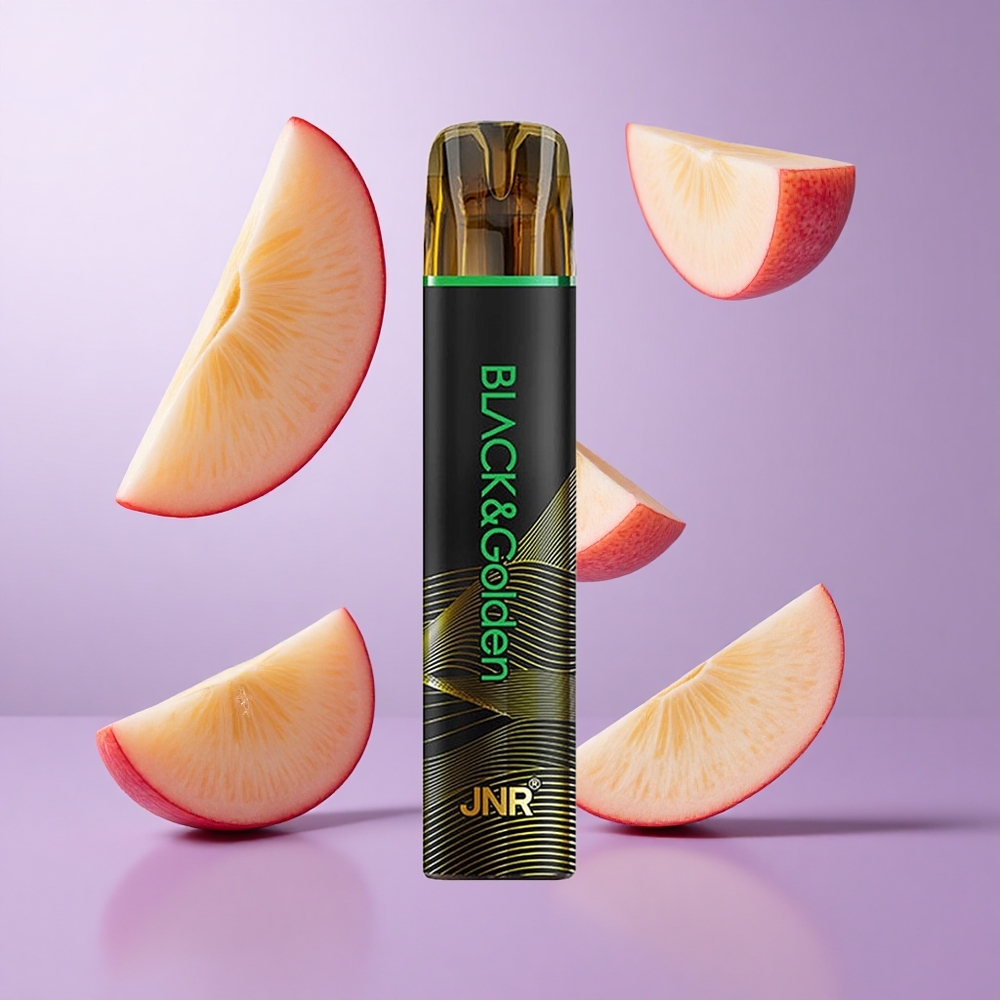JNR Black&Golden 800 Puffs Sauerkirsche Einweg-Vape Deutschland großhandel 550mAh Akkukapazität