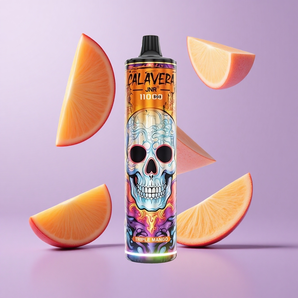 JNR Calavera 11000 Puffs Dreifach Mango Deutschland großhandel 21ml E-Liquid Kapazität