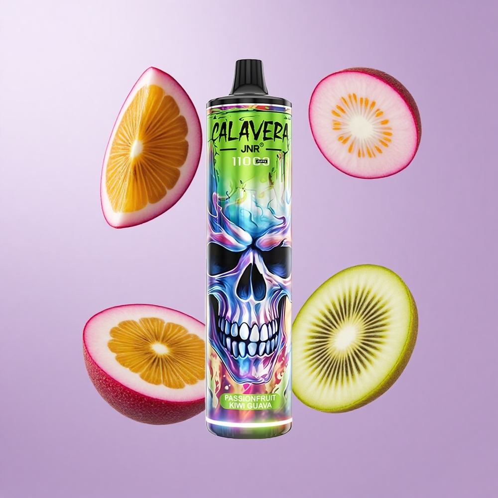 JNR Calavera 11000 Puffs Einweg-Vape Passionsfrucht Kiwi Guava Deutschland großhandel 21ml E-Liquid Kapazität