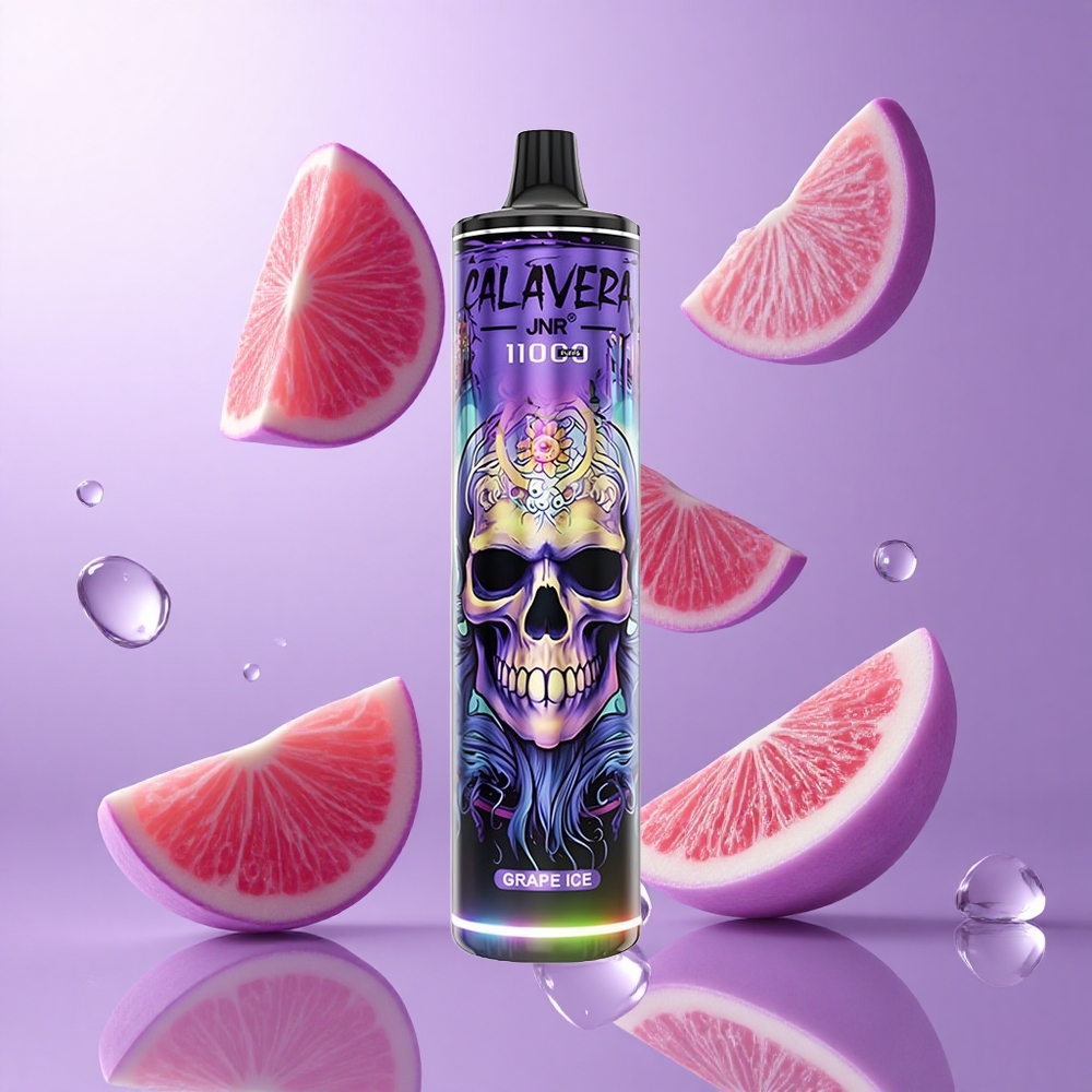 JNR Calavera 11000 Puffs Einweg-Vape Trauben Eis Deutschland großhandel 21ml E-Liquid Kapazität