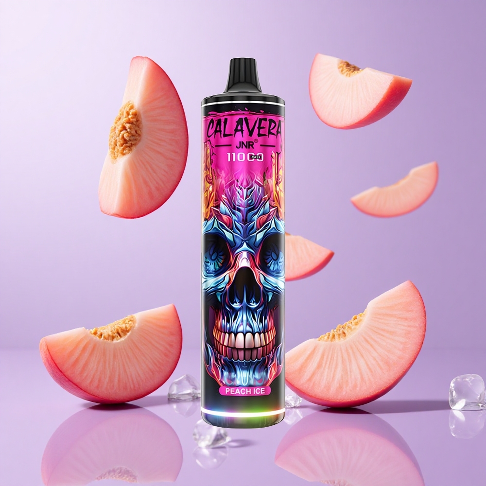 JNR Calavera 11000 Puffs Pfirsich Eis Deutschland großhandel 21ml E-Liquid Kapazität