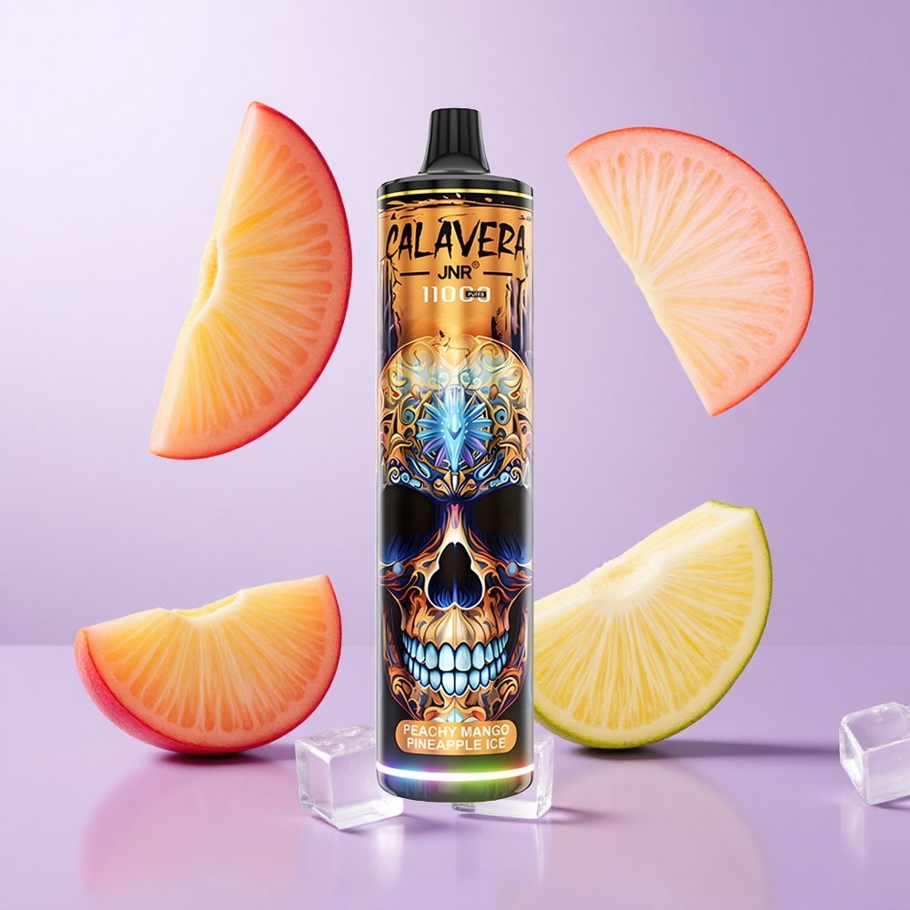 JNR Calavera 11000 Puffs Pfirsich Mango Ananas Eis Deutschland großhandel 21ml E-Liquid Kapazität