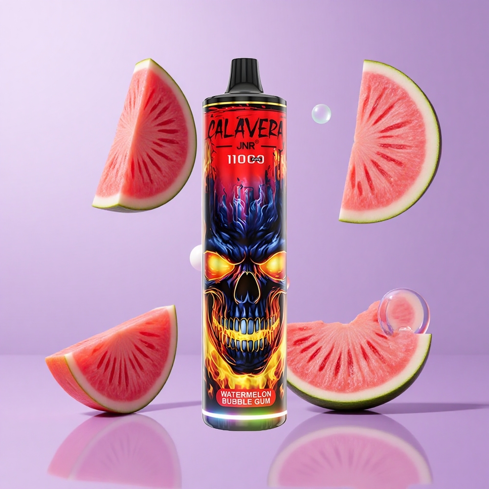 JNR Calavera 11000 Puffs Wassermelone Kaugummi Geschmack Deutschland großhandel Typ-C-Ladeanschluss