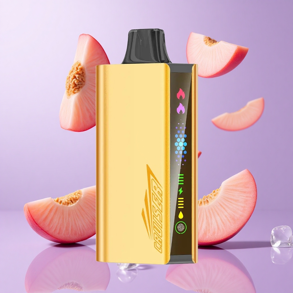 JNR Cruiser 12000 Puffs Pfirsich Eis Deutschland großhandel 25ml E-Liquid