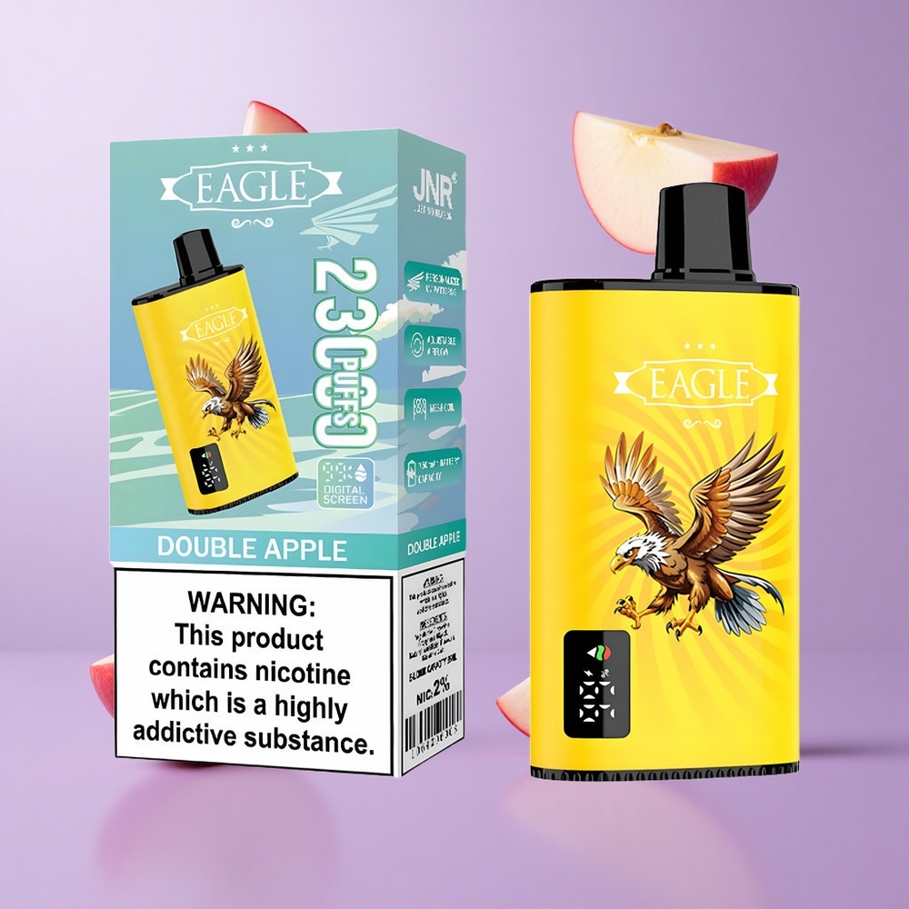 JNR EAGLE Smart 23000 Puffs Doppelapfel Deutschland großhandel Digitales Display