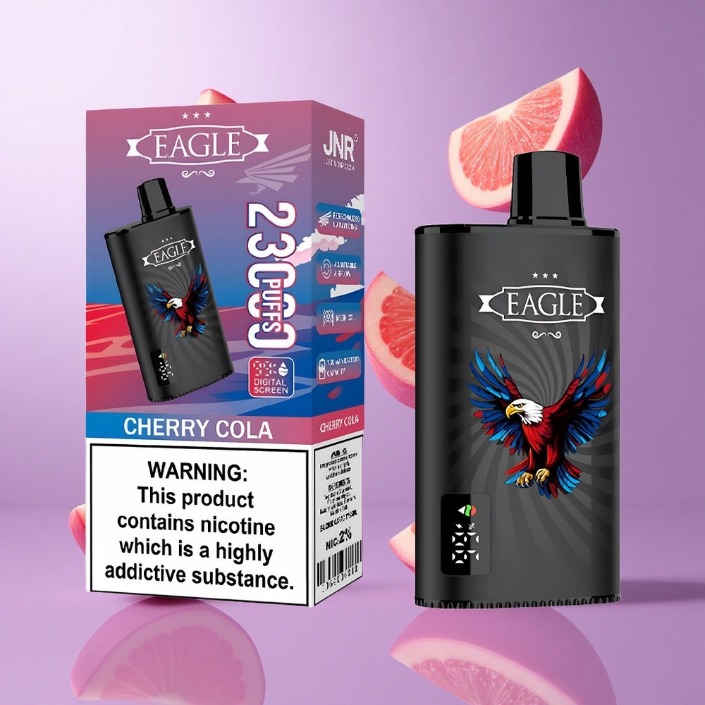 JNR EAGLE Smart 23000 Puffs Kirsch Cola Deutschland großhandel 25ml e-Liquid Kapazität