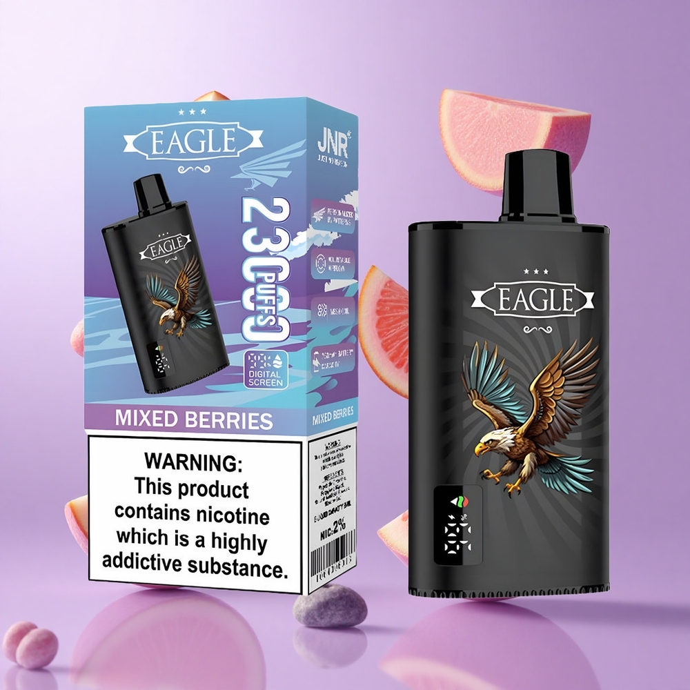 JNR EAGLE Smart 23000 Puffs Mixed Beeren Deutschland großhandel 25ml E-Liquid-Kapazität