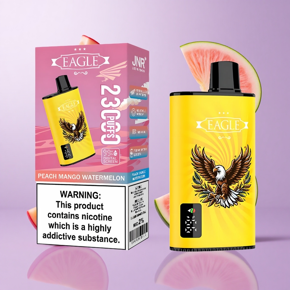 JNR EAGLE Smart 23000 Puffs Pfirsich Mango Wassermelone Deutschland großhandel 25ml E-Liquid Kapazität