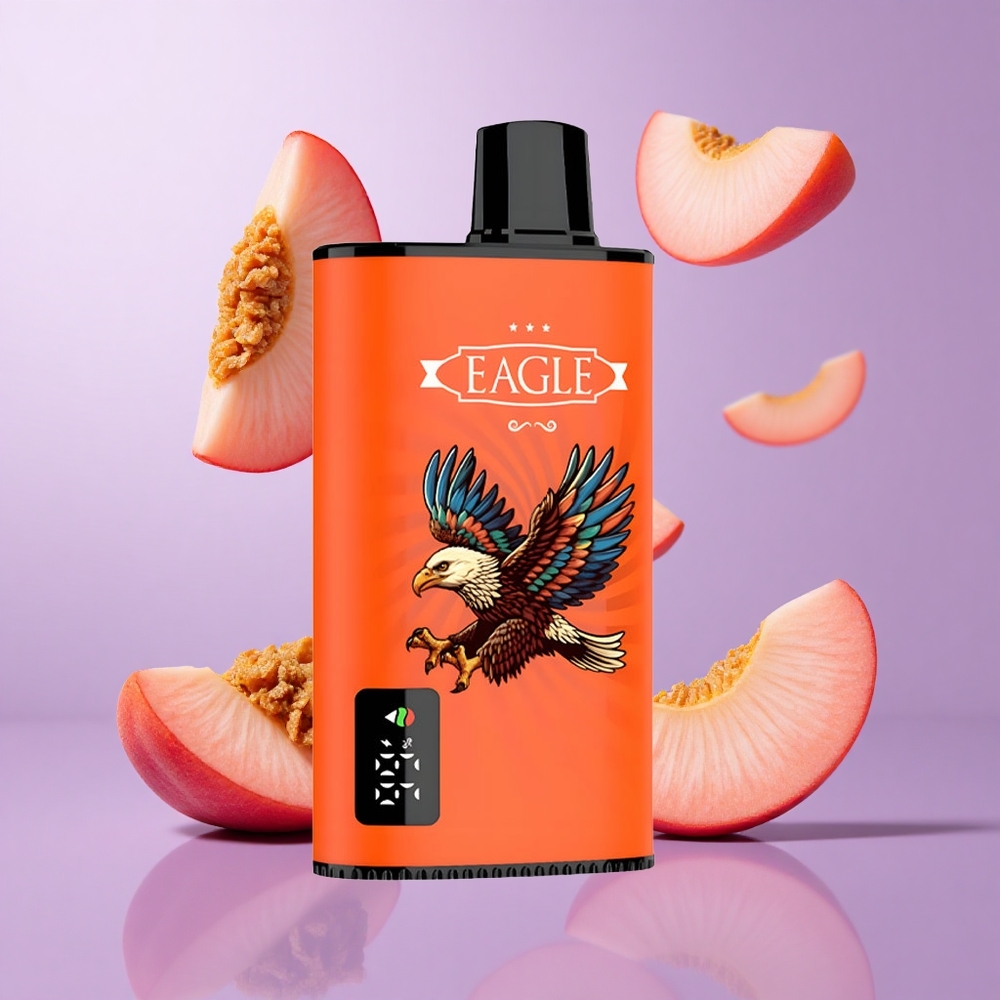 JNR EAGLE Smart 23000 Puffs Saftige Pfirsiche Deutschland großhandel Digitales Display